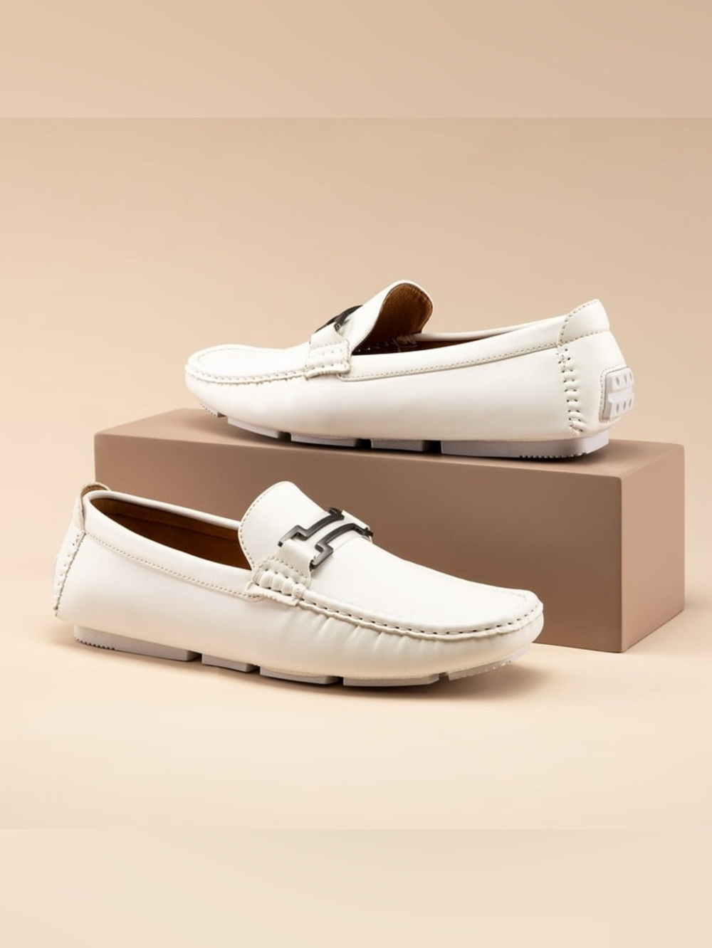 NWOT: Bruno Marc Mens Comfort Casual Shoes Driving Penny Slip On Golf Loafers